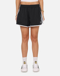 Adidas Women's Adicolor 3-Stripes Sprinter Shorts Black