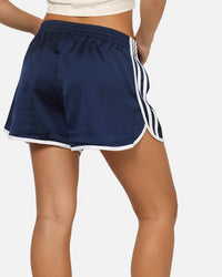 Adidas Women's Adicolor 3-Stripes Sprinter Shorts Indigo/White