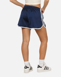 Adidas Women's Adicolor 3-Stripes Sprinter Shorts Indigo/White