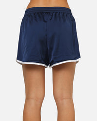 Adidas Women's Adicolor 3-Stripes Sprinter Shorts Indigo/White