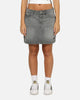 Adidas Women's Denim Mini Skirt Washed Grey