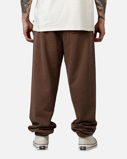 American Thrift Jogger Pants Washed Brown