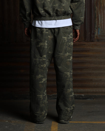 American Thrift Wide Leg Pants Camo