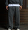 American Thrift Wide Leg Pants Washed Charcoal