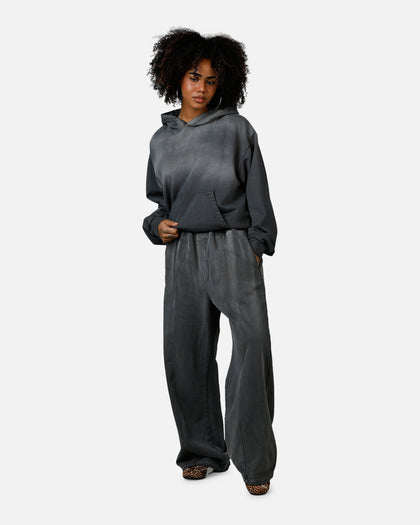 American Thrift Wide Leg Pants Washed Charcoal