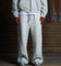 American Thrift Wide Leg Pants Grey Heather
