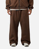 American Thrift Wide Leg Pants Washed Brown