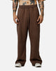 American Thrift Wide Leg Pants Washed Brown