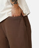 American Thrift Wide Leg Pants Washed Brown