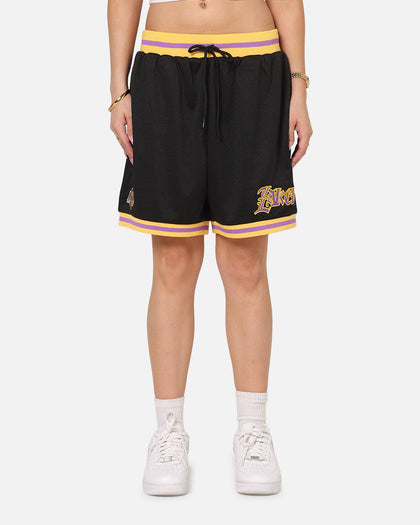 Mitchell & Ness Los Angeles Lakers Gothic Shorts Black