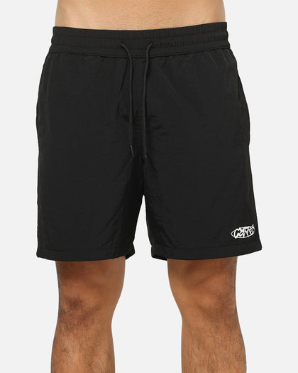 Carre Static Beach Shorts Black