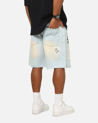 Saint Morta Amplus Holy Ghost Jorts Light Dirty Denim