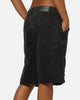 Saint Morta Amplus Distressed Jorts Black Shadow