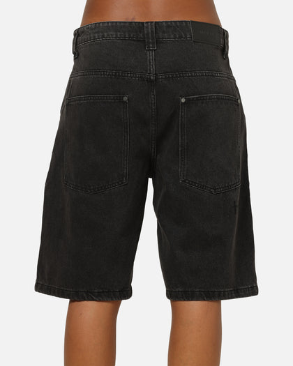 Saint Morta Amplus Distressed Jorts Black Shadow