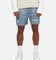 Saint Morta Dead Wash Mesh Shorts Denim Blue