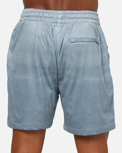 Saint Morta Dead Wash Mesh Shorts Denim Blue