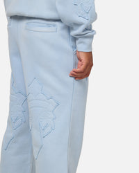 Ed Hardy Fray Track Pants Blue