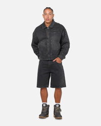 Saint Morta Amplus Divine Riot Jorts Black Shadow