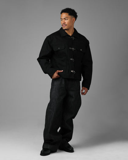 Loiter Star Born Selvedge Denim Jeans Black