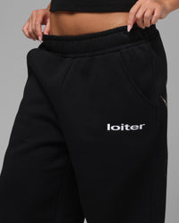 Loiter Premium Hybrid Sweat Pants Black/Camo
