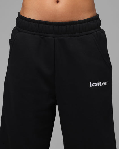 Loiter Premium Hybrid Sweat Pants Black/Camo