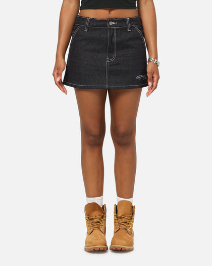 Ed Hardy Women's Steller Mini Skirt Mid Blue