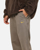Nike Nocta Fleece CS Sweat Pants Olive Grey