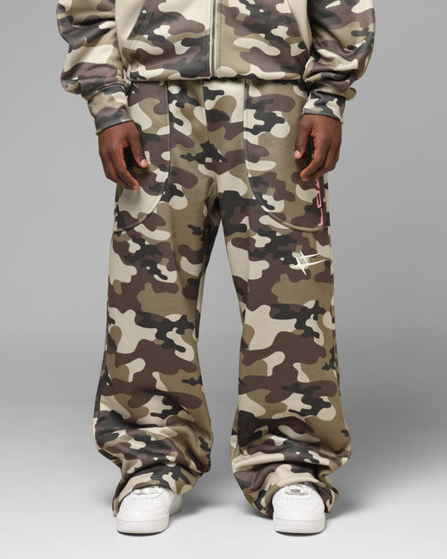 Loiter Jet Stream Sweat Pants Camo