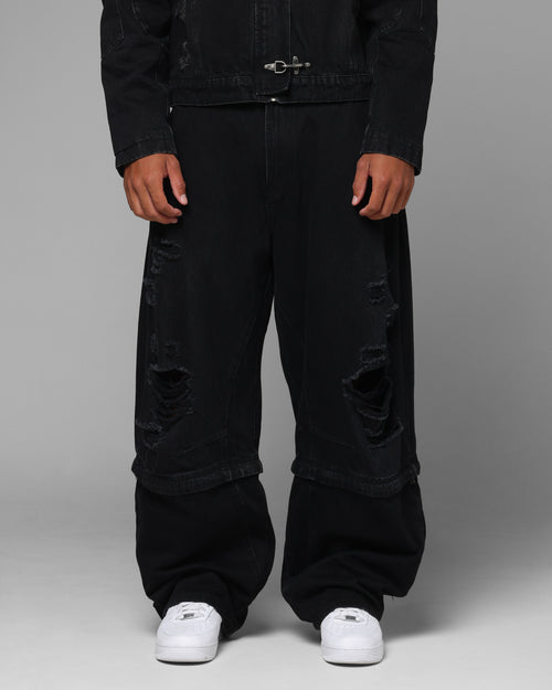Loiter Thrasher Pants Washed Black