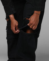 Loiter Thrasher Pants Washed Black