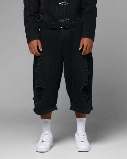 Loiter Thrasher Pants Washed Black