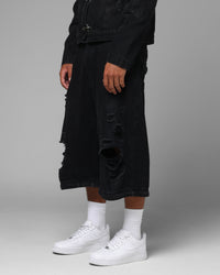 Loiter Thrasher Pants Washed Black