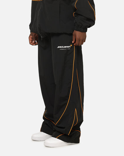 Mitchell & Ness X Mclaren Nylon Tracksuit Pants Black/Papaya