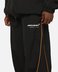 Mitchell & Ness X Mclaren Nylon Tracksuit Pants Black/Papaya