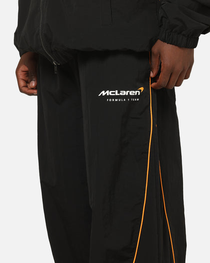 Mitchell & Ness X Mclaren Nylon Tracksuit Pants Black/Papaya