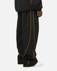 Mitchell & Ness X Mclaren Nylon Tracksuit Pants Black/Papaya