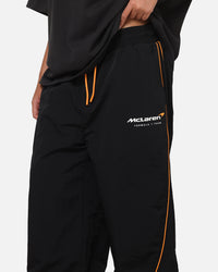 Mitchell & Ness X Mclaren Nylon Tracksuit Pants Black/Papaya