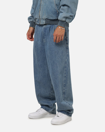 Carre Astor Pleated Jeans Mid Blue