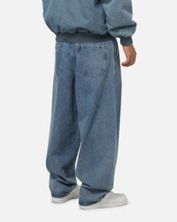 Carre Astor Pleated Jeans Mid Blue