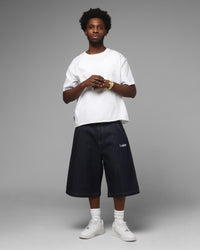 Loiter Star Born Jorts Raw Indigo