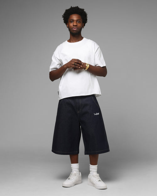 Loiter Star Born Jorts Raw Indigo