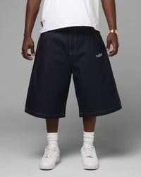 Loiter Star Born Jorts Raw Indigo