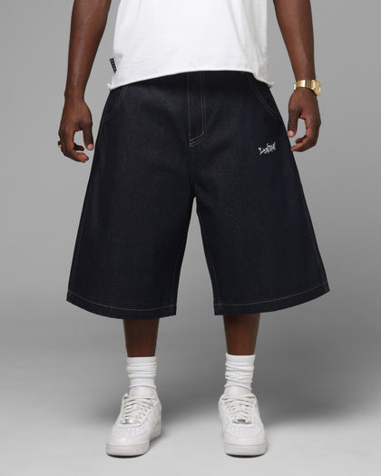 Loiter Star Born Jorts Raw Indigo