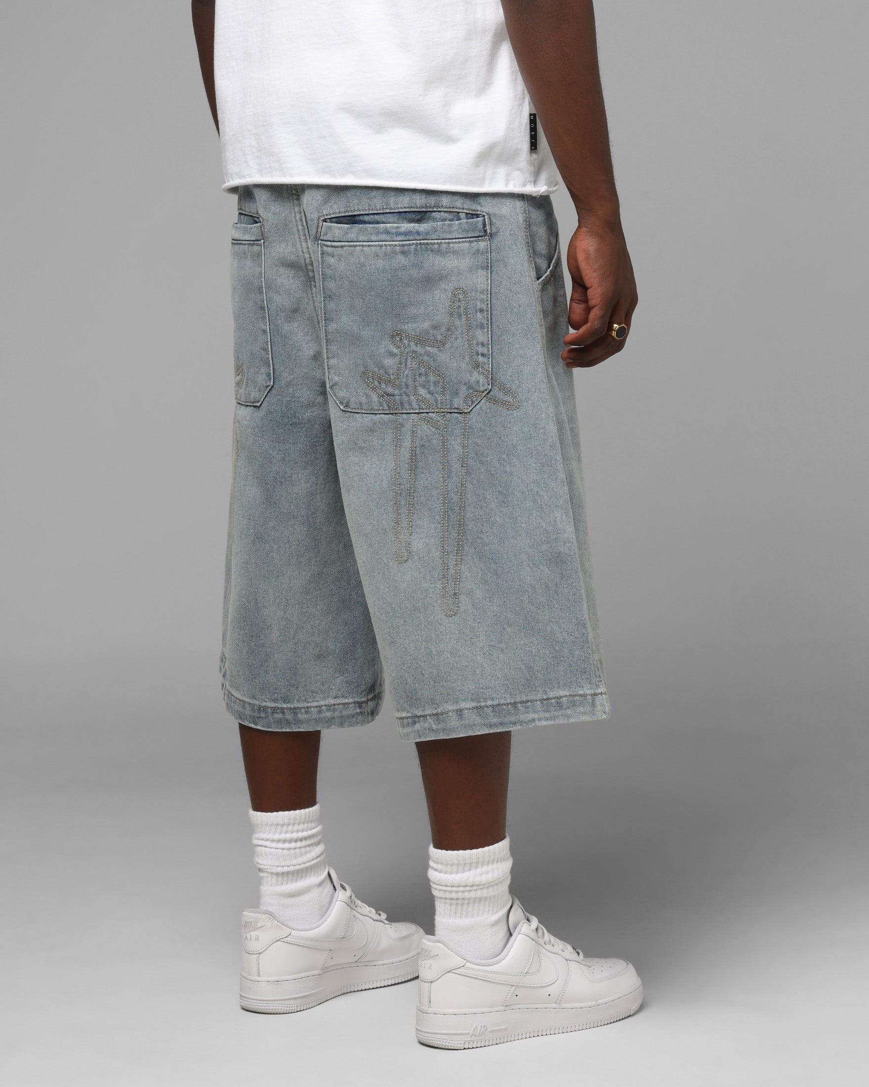 Loiter Star Born Jorts Light Blue | Culture Kings