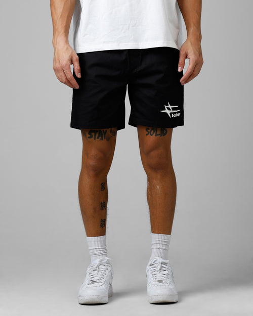 Loiter Nylon Shorts Black