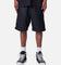MNML Ultra Baggy Stud Leather Shorts Black