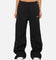 Nike Women's Sportswear Phoenix Fleece High Waisted Wide Leg Sweat Pants Black/Sail
