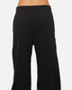 Nike Women's Sportswear Phoenix Fleece High Waisted Wide Leg Sweat Pants Black/Sail