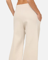 Nike Women's Sportswear Phoenix Fleece High Waisted Wide Leg Sweat Pants Lt Orewood Brown