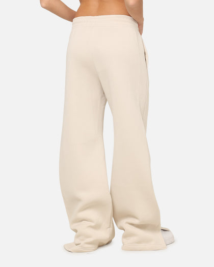 Nike Women's Sportswear Phoenix Fleece High Waisted Wide Leg Sweat Pants Lt Orewood Brown